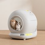 DOEL Self Cleaning Automatic Cat Litter Box 2.4G WiFi APP Control w/ Trash Bag