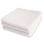 10x Muslin Squares Large Baby Muslins Cloths 100% Cotton Bibs 70x70cm