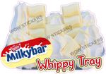 ice cream van sticker Milky Bar chocolate whippy Tray trailer decal (choose size