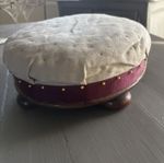 Antique Victorian Wooden Hat Pin Holder Cushion Stand