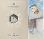 Royal Mint 2020 Colour Snowman 50p Coin Pack