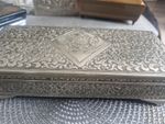 Silver-plated Jewellery Trinket Box German Clarfeld & Springmeyer 1900 Art Deco