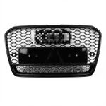 RS Style Honeycomb Grill for Audi A5 S5 B8.5 Facelift 2013-2016 Gloss Black Mesh