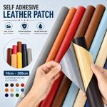 Self Adhesive Leather Repair Patch Tape PU Sofa Car Seat Furniture Fix Roll UK