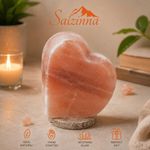 Crafted Salt lamp - Heart