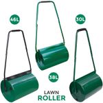 30L 38L & 46L GARDEN LAWN METAL WET SAND FILLED MANUAL GRASS ROLLER