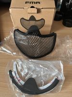 Fma Tactical Mesh Half Face Mask Airsoft Paintball