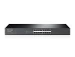 TP-Link TL-SF1016 16-Port 10/100Mbps Rackmount Network Switch, Unmanaged
