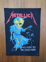 Metallica Back Patch New Old Stock 1988 Original Vintage Justice For All Rare 