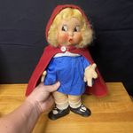 Antique Knickerbocker Disney Little Red Riding Hood Doll