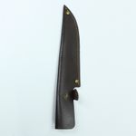 1 X Straight Leather Belt Knife Sheath Pouch Case for Fixed Knives Blade New