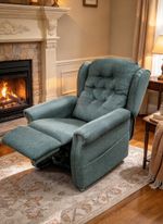 Armchair Rise & Recline Electric Oak Tree Mobility Green Free Delivery 🚚