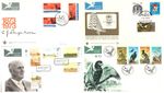 1973 - 1975 South Africa SWA Birds University Paintings of Adolph Jentsch FDC