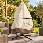 Hanging Egg Chair Rain Cover Heavy Duty 600D Oxford Waterproof Garden Cover