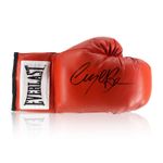 Nigel Benn Signed Red Boxing Glove