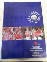arsenal v manchester united charity sheild programme 7th august 1993
