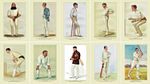 Set of 10 x A4 Art Prints: Victorian & Edwardian Cricketers from Vanity Fair