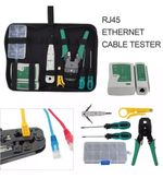 Network LAN Kit Cat5e Cat6 RJ45 RJ11 Cable Tester Cutter Crimper Crimping Tool