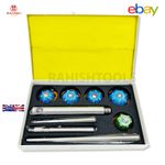 New Carbide Tipped Valve Seat Face Cutter 5 Pcs  Set  Kit Piece Cutters Tip UK