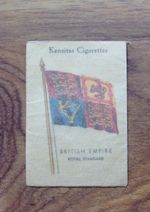 British Empire Royal Standard Kensitas Silk Cigarette Card. Free UK Postage
