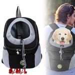 Pet Dog Carrier Puppy Travel Mesh Backpack Front Travel Portable Breathable Bag
