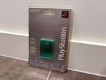 Official Sony PlayStation 1 PS1 Clear Green Memory Card SCPH-1020 (BRAND NEW)