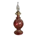 Vintage pink perfume bottle