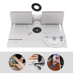 Router Table Insert Plate Wood Working Benches Aluminum Miter Saw Profile Fence