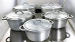 Marmite Cast Aluminium Casserole Pot Heavy Duty Caribbean