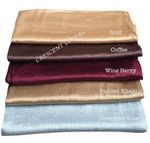 Elegant Crushed Satin Scarf, Shine Subtle Stretch, Textured Hijab, Wedding Shawl