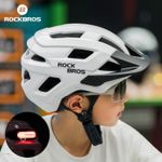 ROCKBROS Kids Bike Helmet with LED Light - For Youth Ages 5-12 Year-Size 54-58cm