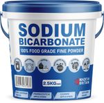 PSN Sodium Bicarbonate Baking Soda BI Carb Bath Bombs Fine Powder 2.5KG Bucket