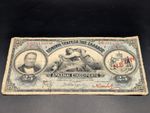 GREECE 25 Drachmai 1918 Banknote. Rare Greek Note Scarce