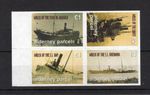 ALDERNEY PARCEL 2006 SHIPWRECKS BLOCK UNMOUNTED MINT