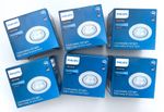 6 x PHILIPS TARAGON SL262 LED RECESSED SPOTLIGHT 2700K - 4.5W ANGLE ADJUSTABLE