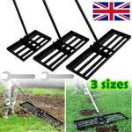 Lawn Leveller Levelling Rake Lute adjustable Handle 3 Sizes Lawn Levelling Tool