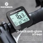 ROCKBROS GPS Bike Cycling Computer Waterproof Wireless Speedometer Professional