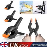 10 Pack Large Heavy Duty Nylon Spring Clamps Non-Slip Tarpaulin Quick Grip Clips