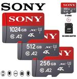 Micro SD Memory Card Class 10  1TB 512GB HighSpeed TF Flash