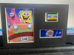 6x4 SpongeBob SquarePants movie  film cell display