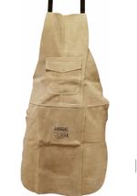 5 x Premium Beige Leather Welders Welding Carpenters Garden Safety Heat Apron