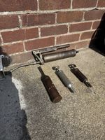 Three Vintage Grease Guns