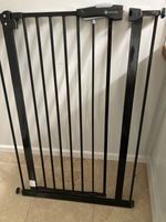 Venture Stair Gate - Q-Fix 110cm Extra Tall Baby Gate for Stairs & Doorways - 73