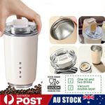 For Smeg Thermos Coffee Mug Stainless Steel Travel Insulated Water Bottle 240ml