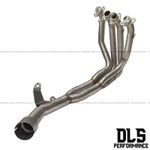 Kawasaki Z900 4-1 Race Exhaust Headers Downpipes Full System 2020-2024