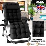Zero Gravity Chair Patio Folding Lounge Recliners Anti Gravity Chair Lawn Patio