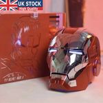 Iron Man 1:1 MK5 Jarvis Deformable Voice Control Wearable Helmet Christmas Mask
