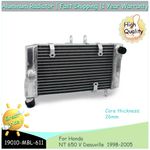 Upgraded Aluminium Cooling Radiator For Honda 98-05 NT 650 V Deauville 1998-2005