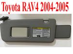 SUN VISOR RIGHT DRIVER SIDE GRAY & EXTENDED PAD For TOYOTA RAV4 2004-2005