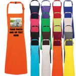 Childrens Apron Printed Personalised Childs Kids Kitchen Cooking Baking Bake